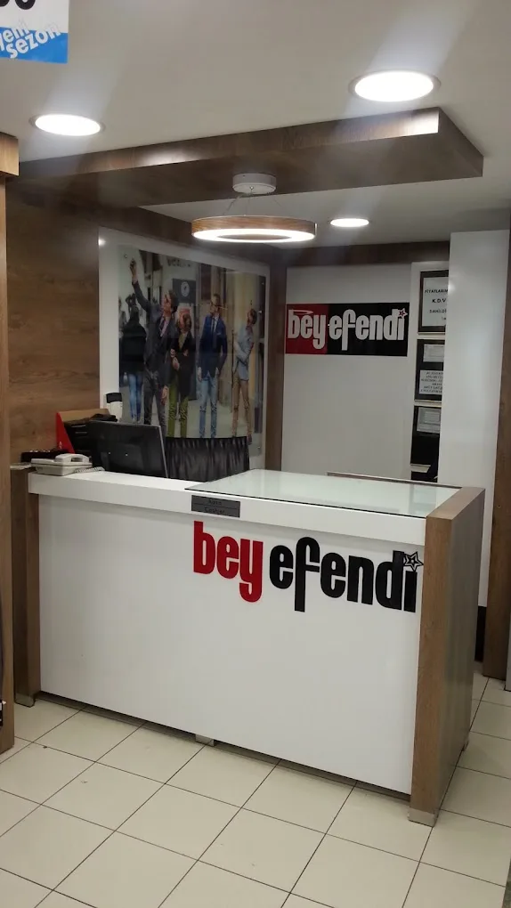 Beyefendi mağazası iç görünüm